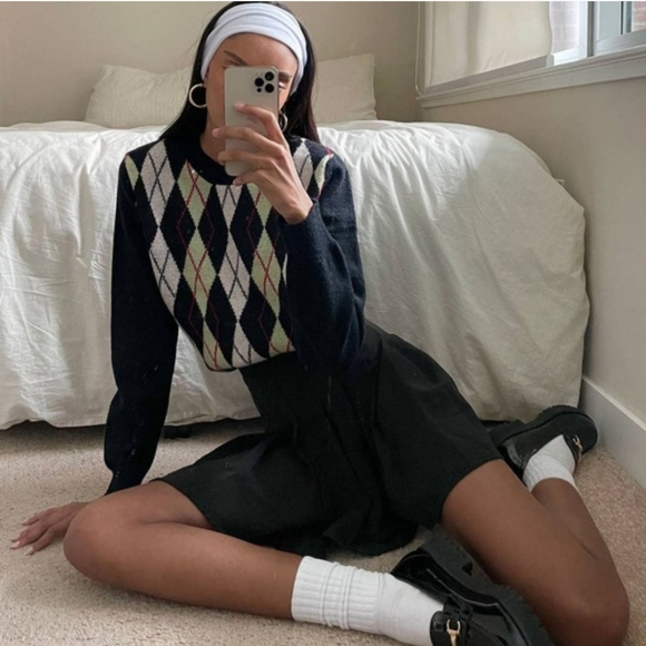 Princess Polly Lucid Pleated Mini Skirt  Sz 2 Black - Picture 2 of 5